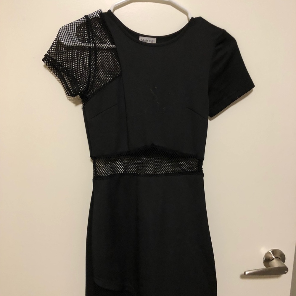 Little black cut out dress